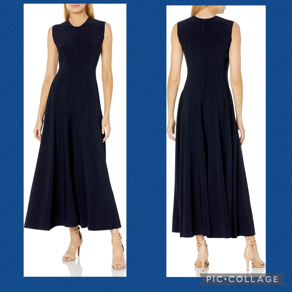 NWT Norma Kamali Sleeveless Long Grace Dress